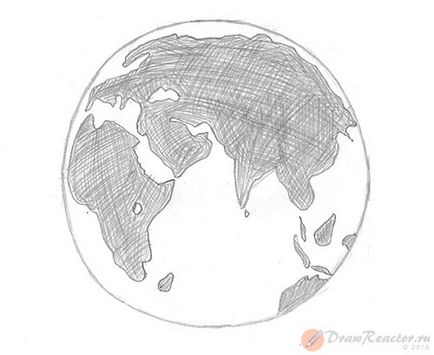 Как да се привлече планетата Земя - уроци по рисуване