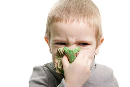 Как да се научи детето да издуха носа си в рамките на 2-3 години