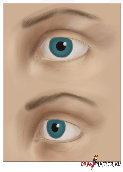 Как да се научим да привлече окото, нарисувате реалистично око