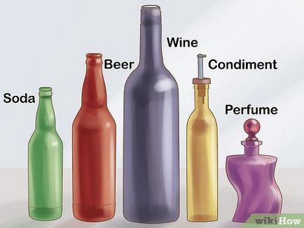 Как да се стопи стъклени бутилки