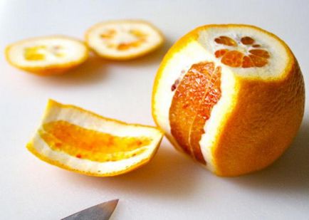 Как да се бели портокал, някои тайни и тънкости на обичайната процедура