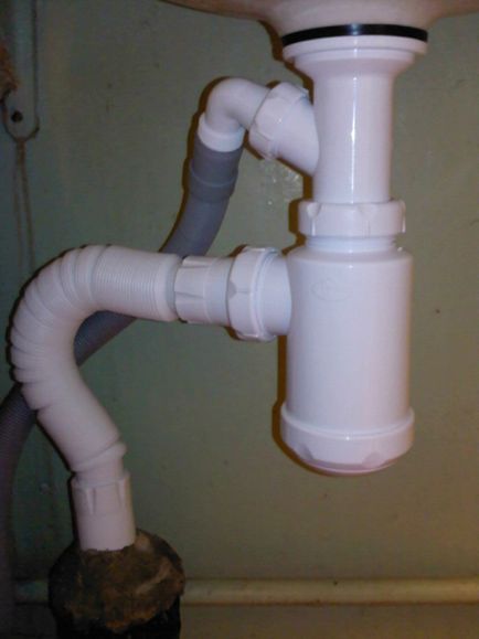 Как да се свържете съдомиялната машина водоснабдяване и канализация