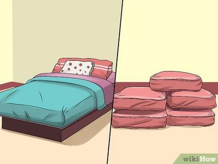 Как да се изгради крепост в стаята