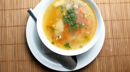 Как да се хранят правилно и да служи супата