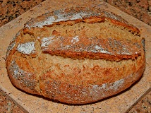 Как да се пекат ръжен хляб във фурната - рецепта - плосък като местообитание