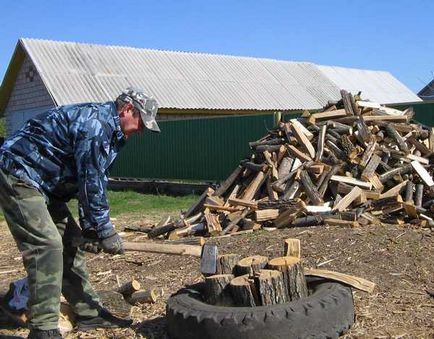 Как да посегнат машини за цепене на дърва за огрев, както и различни аксесоари за дърва за огрев