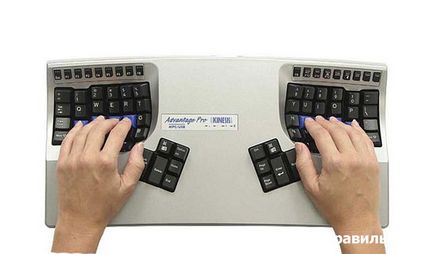 Как да пишете с клавиатурата и с двете си ръце
