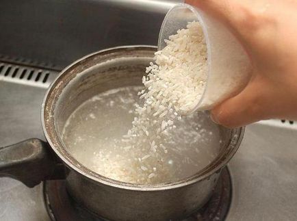 Как да се готви рецепта ориз вода, със снимка