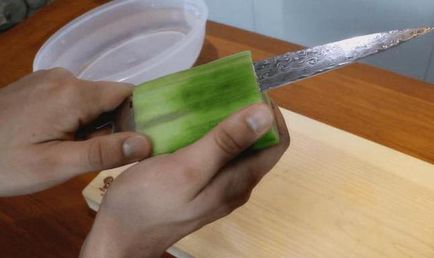 Как да се подготви един свитък с краставица
