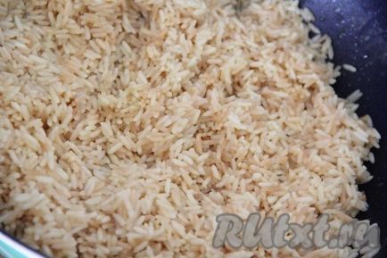 Как да се готви пържен ориз - рецепта със снимка