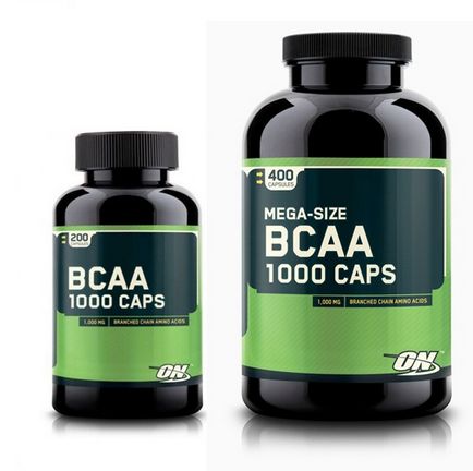 Как да получите оптимално хранене BCAA 1000 шапки, функции и състав
