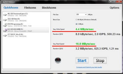 Как да проверите скоростта на запис и четене на USB флаш устройство