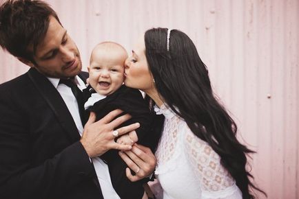 Как да се проведе сватбата, след като бебето се роди, светът през очите на майките