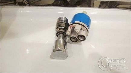 Как да разглобявате кранчето в банята - снимки, диаграми