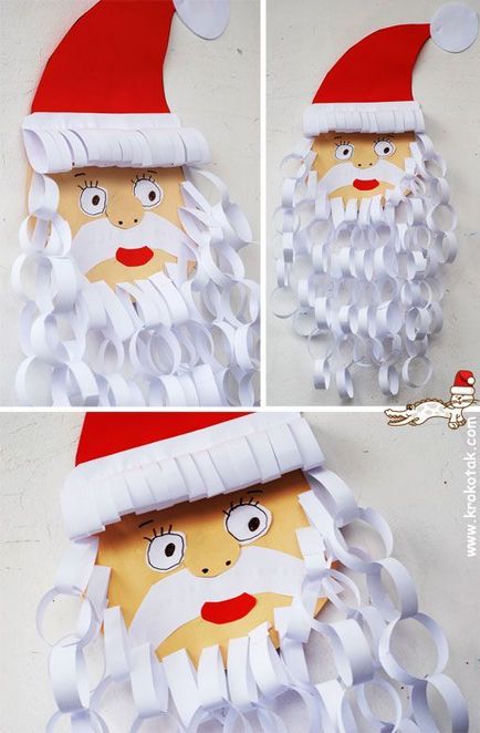 Как да си направим Дядо Коледа от хартия