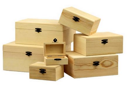 Как да си направим дървена кутия с ръцете си
