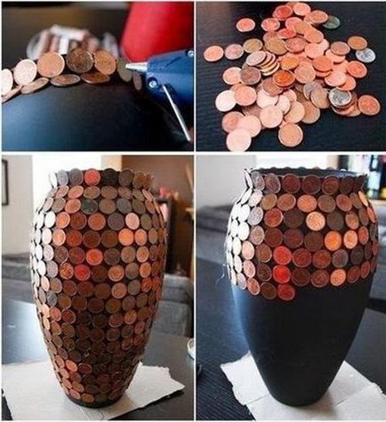 Как да си направим занаяти от монети със собствените си ръце
