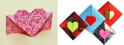 Как да си направим Валентин, изработен от хартия шаблони