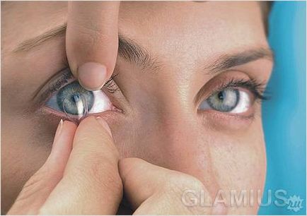 Сваляне на обектива - как да премахнете контактни лещи