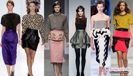 Как да шият пола с баските модна тенденция за вековете!