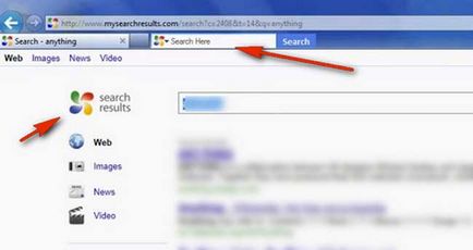Как да премахнете търсене тук от Google Chrome, Firefox, Internet Explorer
