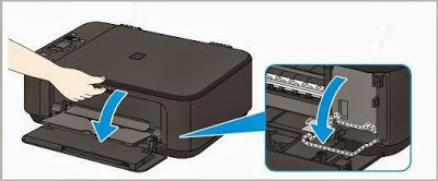 Как да замени или отстраняване на мастилената касета канон pg- 240 (черно) и 241 СГ (трицветно) Прилагане