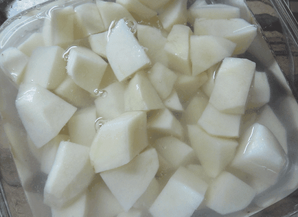 Картофи на фурна в детската градина рецепта със снимка