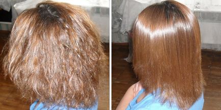 Кератинът коса изправяне - у дома и в салона, преди и след снимки, видео