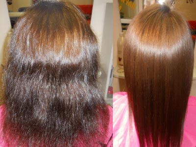 Кератинът възстановяване на коса - мнения на лекари и жени
