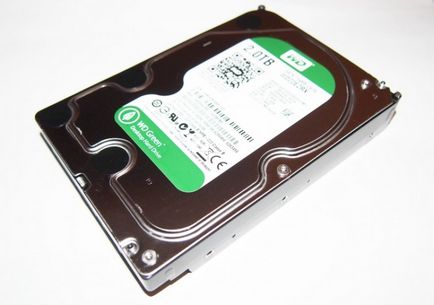 Компютри - хардуер преглед на твърдия диск SATA-3 2TB WD зелен intellipower wd20ezrx, клуб