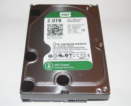 Компютри - хардуер преглед на твърдия диск SATA-3 2TB WD зелен intellipower wd20ezrx, клуб