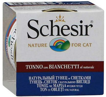 Храна за котки schesir (shezir) - мнения и съвети за ветеринарните лекари - murkote за котки и котки