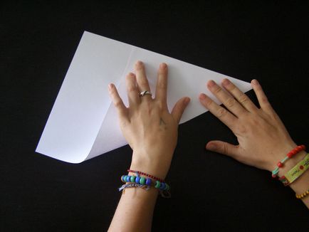 от лист хартия А4 кутия - със собствените си ръце