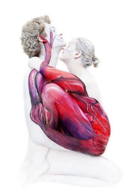 Красива Body Art - примери 58 (Body Art) Красив тяло изкуство - в 58 примери