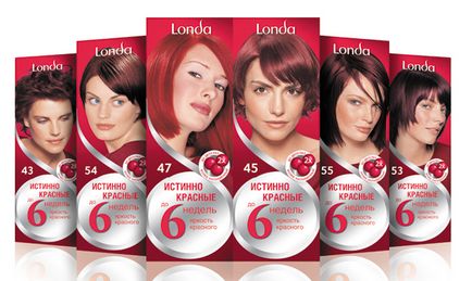 За боядисване на коса Londa