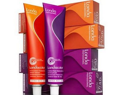 Londa Professional коса цветова палитра, снимки