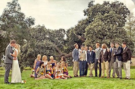 Най-добрите идеи група сватба фотосесия на открито през лятото