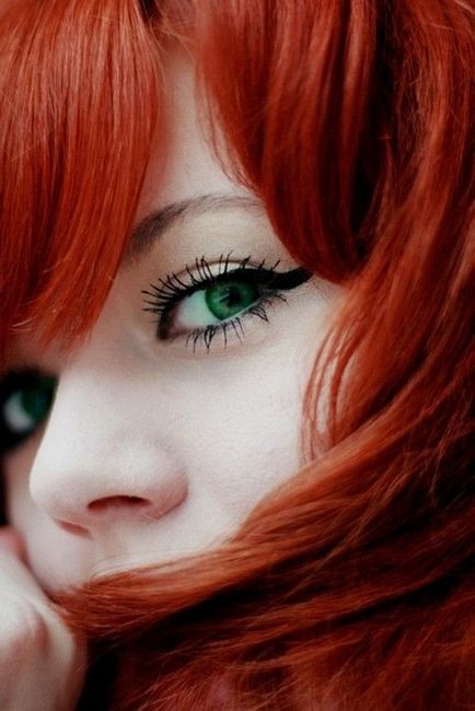 Грим за зелени очи - снимки, уроци, съвети за това приложение