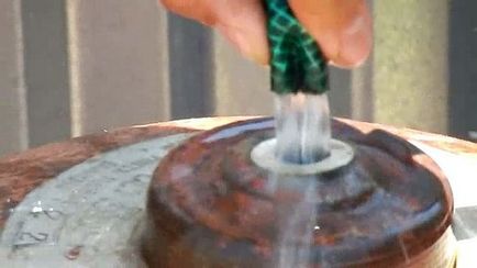 Мангал-опушвална на газови бутилки с ръцете си (25 снимки) - triniksi