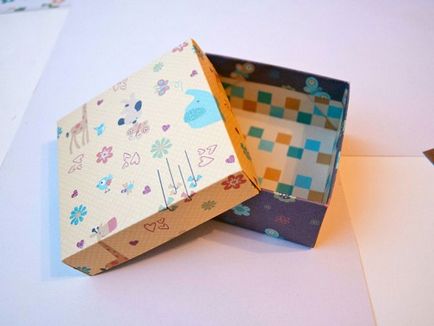 Майсторски клас - кутия за подарък, художници страни