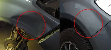 Методи дърпа вдлъбнатини с ръце на кола без боядисване