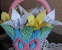 Модулни оригами цветя