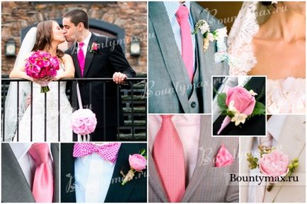 Деликатен сватба в розово