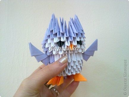 Оригами триъгълни модули на схемата на хартия за начинаещи и видео уроци