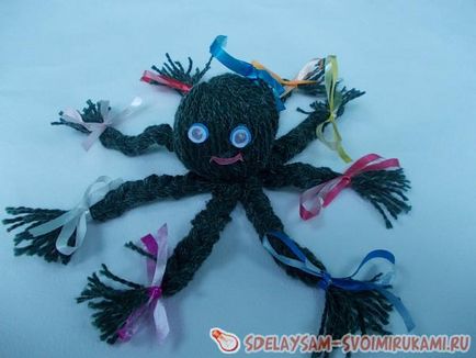 Октопод от конци за плетене майсторски клас със собствените си ръце
