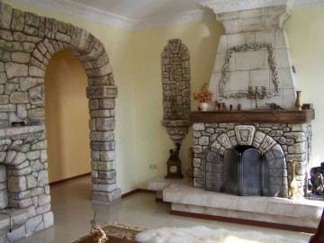Довършителни арки с декоративен камък