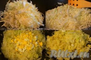 Торти пържени картофи (тестото без мая) - подготовка на стъпка по стъпка със снимки