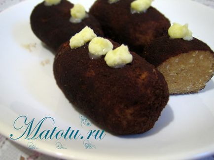 Картофена торта от пандишпан - стъпка по стъпка за готвене рецепти със снимки