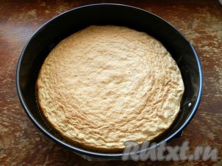 Торта - картофи - Бисквитена - рецепта със снимка