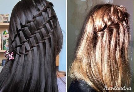 Weave плитка на дълга коса фото и видео уроци по руски език